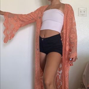 lace kimono